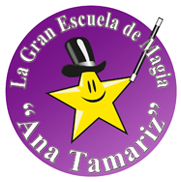 Logo escuela de magia Ana Tamariz