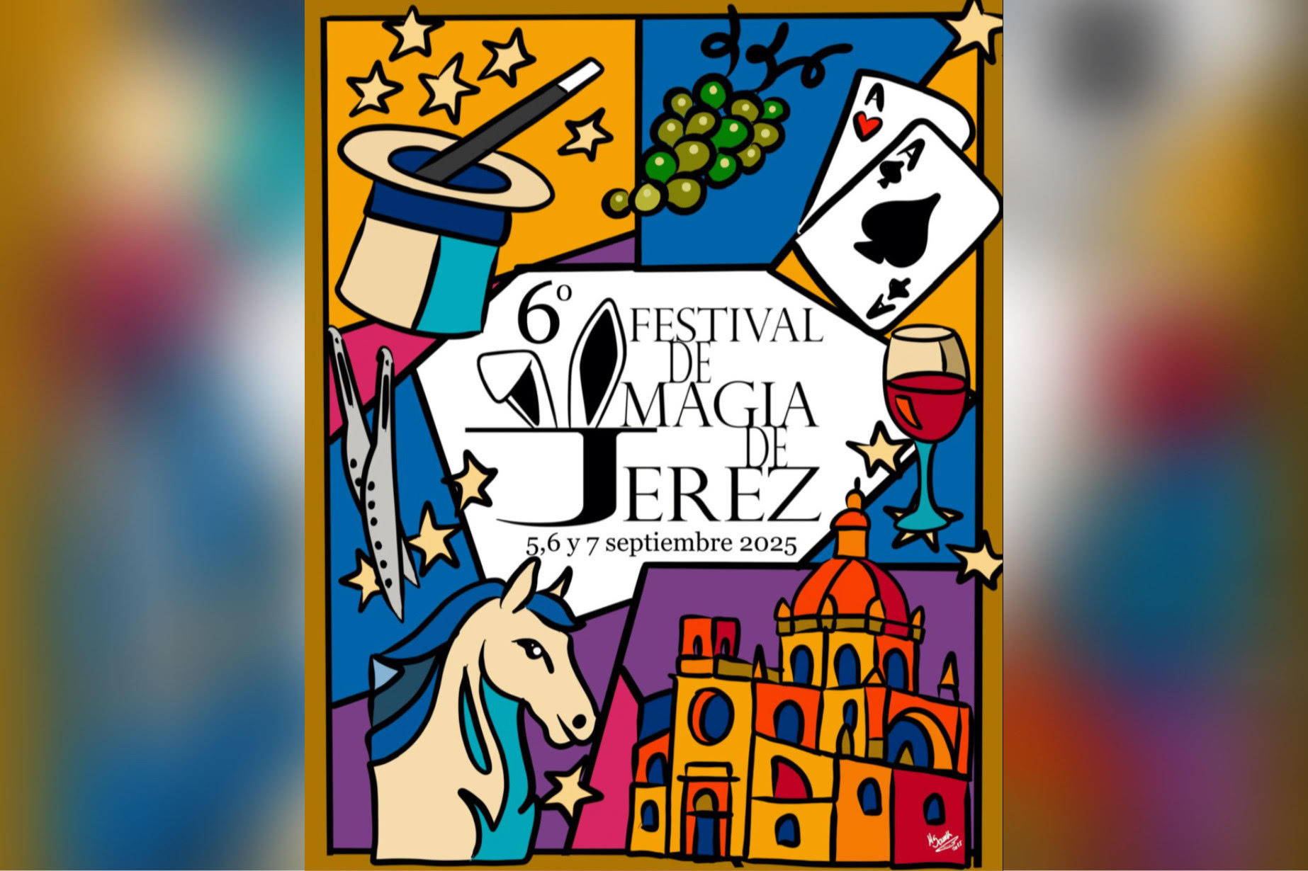 Conferencia y Magia de Manu Vera en Jerez.
