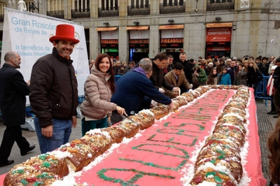 Actuación Aldeas Infantiles SOS. Roscón de reyes