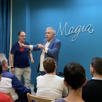 Club de Magos. Miguel Gómez en el Homenaje a Pepe Carrol. Mayo 2022