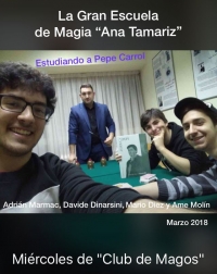 Club de Magos en marzo 2018